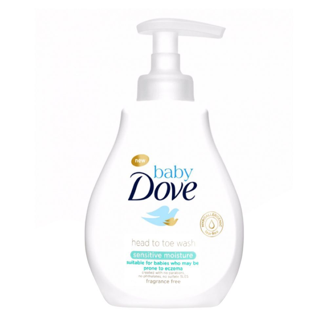 DOVE BABY HEAD TO TOE W/SENSITIVE MOISTURE 200ML